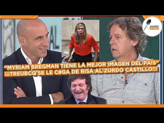 TREBUCQ CRUZÓ AL ZURDO MÁS TERMO Y NO PUDO AGUANTAR LA RISA: "BREGMAN LA MEJOR IMAGEN DEL PAÍS"