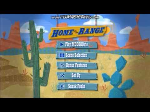 Home On The Range DVD Menu