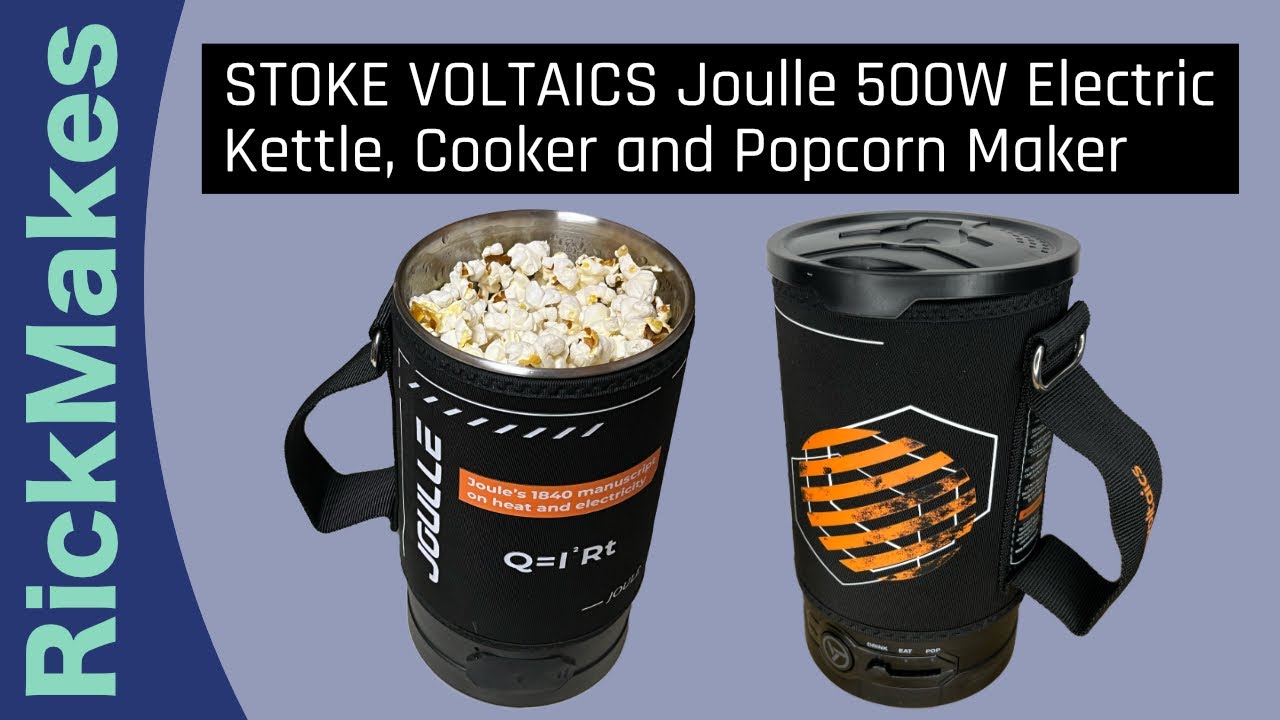 STOKE VOLTAICS Joulle 500W Electric Kettle, Cooker and Popcorn