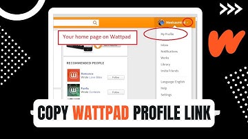 How to Copy Link of Your Wattpad Account !