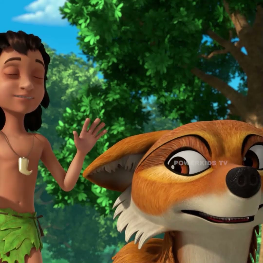 YE KIS BARE MAIN BAAT KAR RAHE HAI? #powerkidsshorts #junglebook #mowgli #junglebookinhindi #baloo
