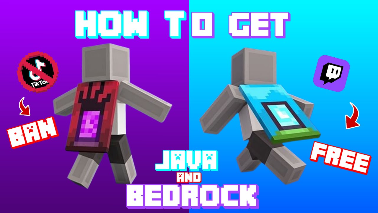 HOW TO GET THE TIKTOK CAPE IN INDIA | FREE Minecraft Movie Capes