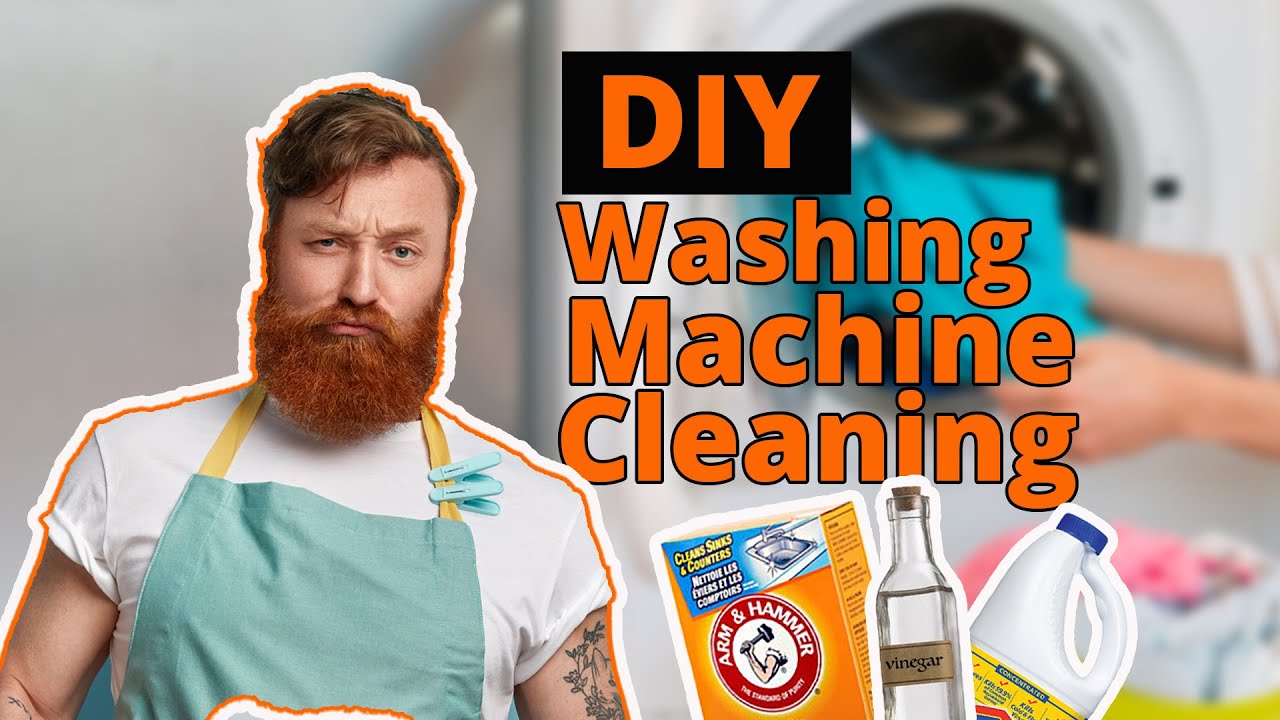 DIY WASHING MACHINE CLEANING CLEANING TIPS YouTube