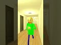 Don't Eat The Watermelons Baldi!!  Siren Head is Watching... #shorts