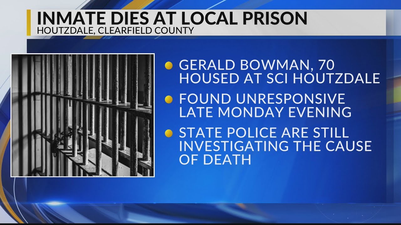 Inmate found dead at SCI Houtzdale YouTube