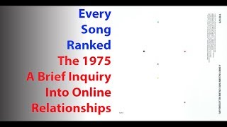 Every Song RANKED from The 1975 album A Brief Inquiry Into Online Relationships