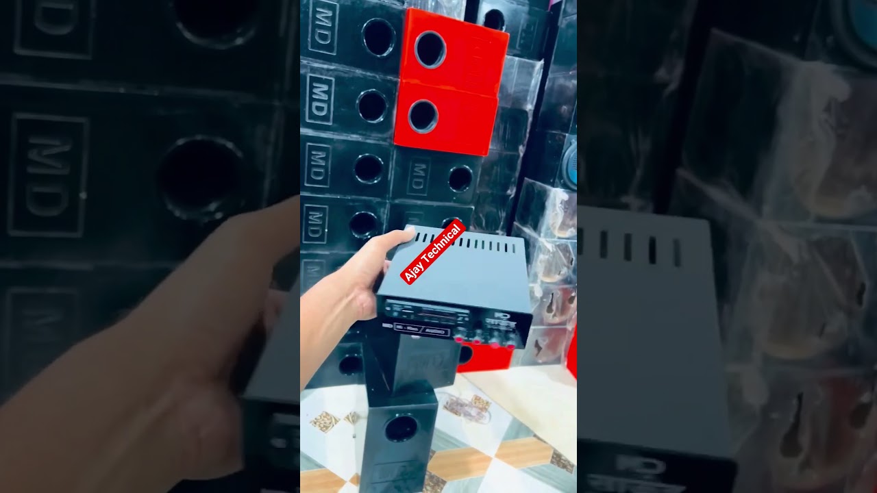 Class-D Powerful Amplifier 🔥 Tractor Bass Test | Powerful Sound Output 💣 