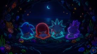 NO ADS Cozy Sleep in a Glowing Sea Cave 🔮 Sonic & Friends | The Amazing Magical Oasis