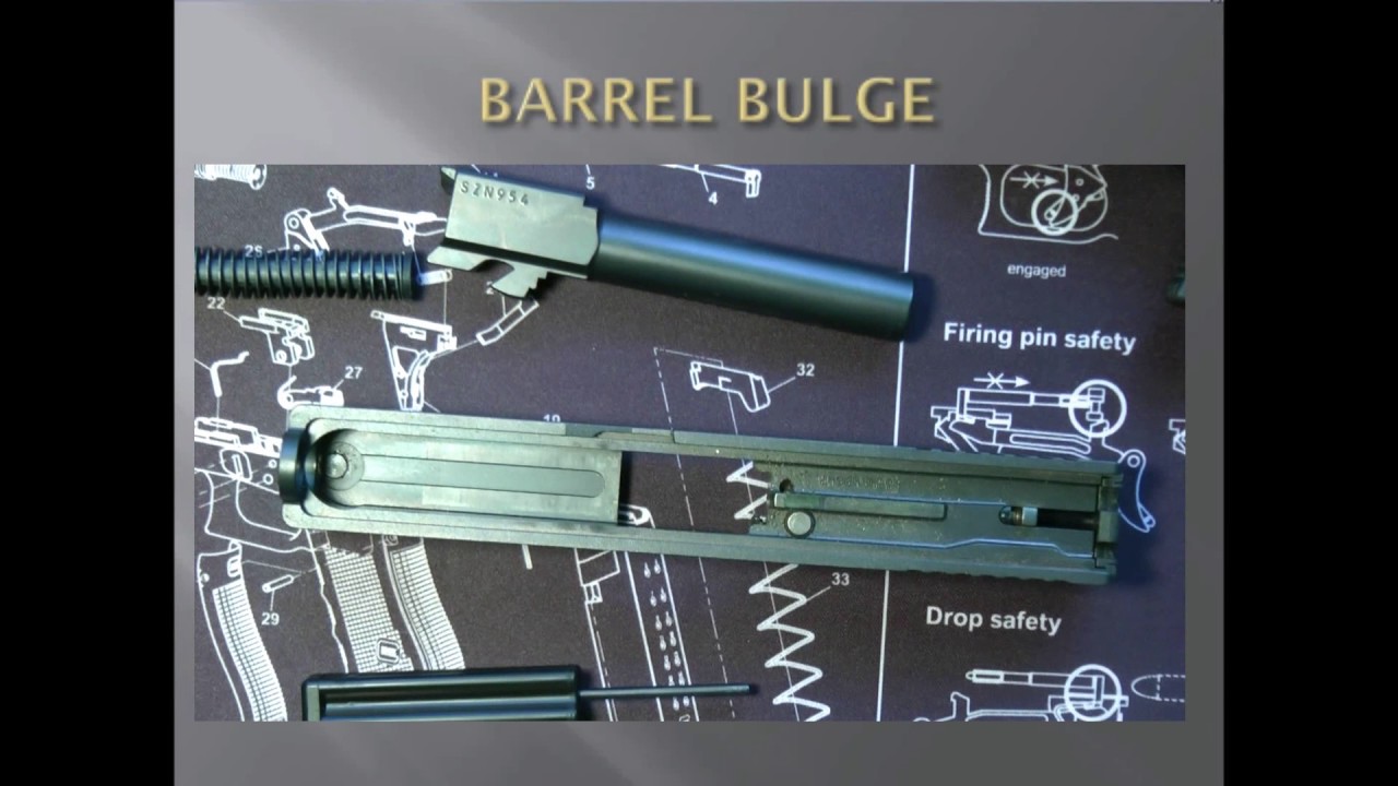 # 9 Glock Armorer Barrel Bulge Testing for It