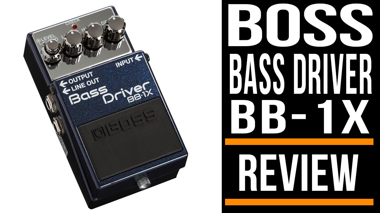 BOSS BASS DRIVER BB-1X 【渋谷店】【新製品/予約受付中】 - YouTube