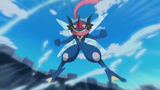 Pokemon XY&Z- Ash-Greninja~Satoshi-Gekkouga's Kalos League Transformation