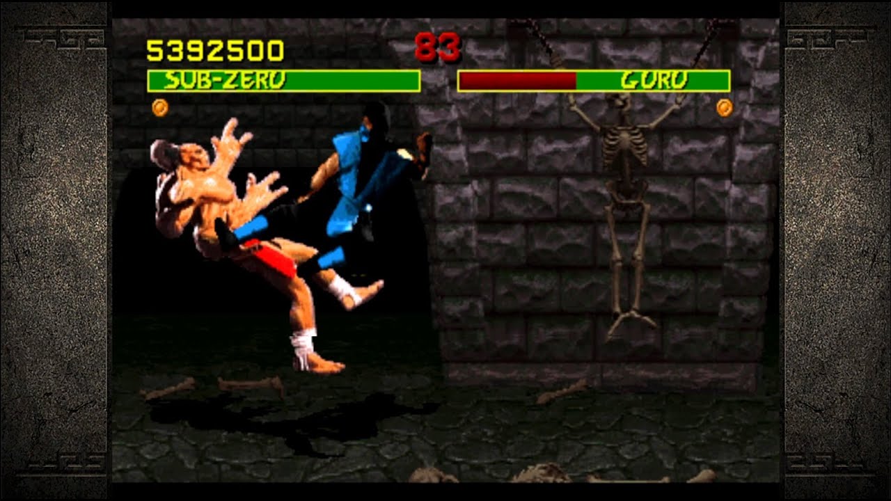 Mortal Kombat 1 Arcade 1992 Play Through - Sub Zero - 1CC Mortal Kombat Arcade Kollection Xbox 360