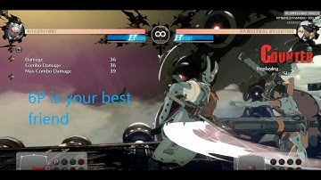 6P is the universal counter to Ram 5S and 5HS | Guilty Gear Strive
