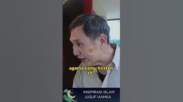 JAWABAN CERDAS JUSUF HAMKA 🔥 #jusufhamka #mualaf #beritaviral