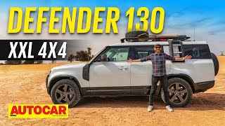 2023 Land Rover Defender 130 review  Worth the stretch? | First Drive | Autocar India
