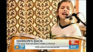 hanson 13 feb 2011 - interview on Sunrise