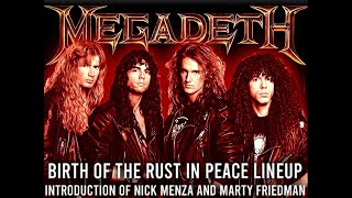 New Version - Megadeth's Birth Of "The Rust In Peace Lineup"
