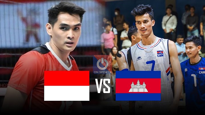 🔴Full HD | CAMBODIA vs INDONESIA | Rivan - Farhan caste  Men's Volleyball Asean