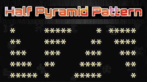 Half Pyramid Pattern in C++ || Hindi Tutorial || Easy Steps 🤠