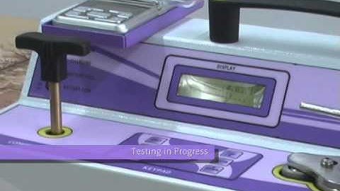 Mag Digital Micronaire Tester  -  DigiMic XT.wmv