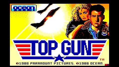 Top Gun Review for the Amstrad CPC by John Gage