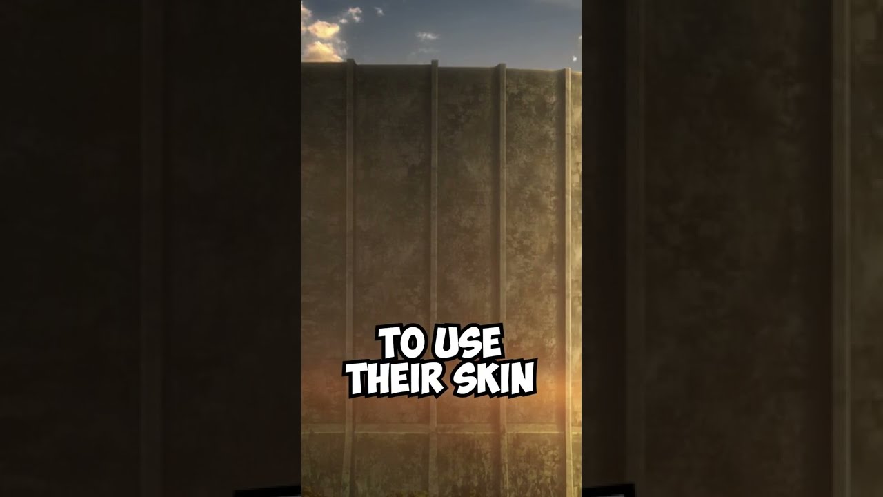 What Are The Walls In AOT Really Made Of 