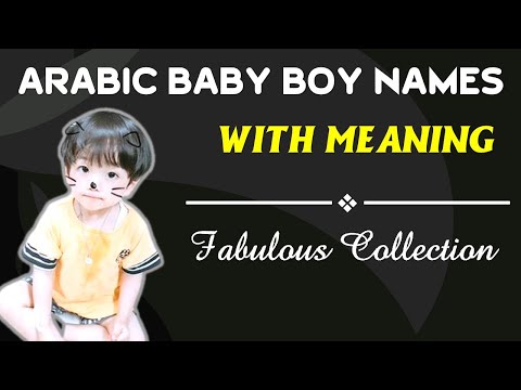 Arabic Baby Boy Names with Meanings || Arabic Baby Boy Names with Meanings in Arabic/Hindi