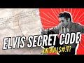 Elvis presleys secret code