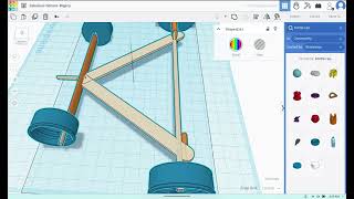 TinkerCad Video Of Designing Rubber Band Racing Car -  A