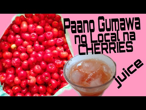 Video: Paano Gumawa Ng Mga Pitted Cherry Sa Iyong Sariling Katas