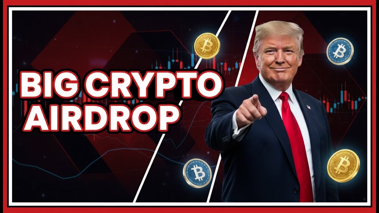 BREAKING: Trump Announces Huge Crypto Airdrop — Claim Yours ASAP! - YouTube