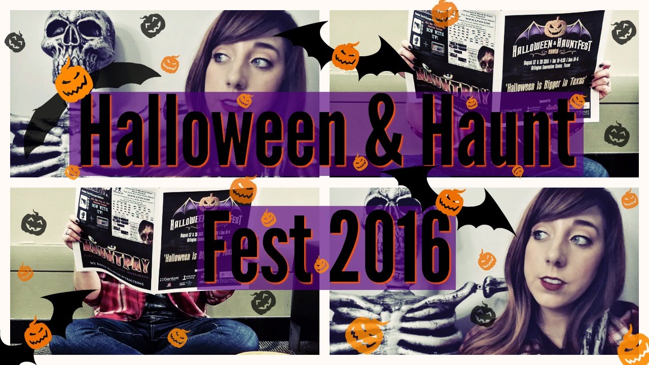 HALLOWEEN HAPPY//HALLOWEEN HAUNT FEST 2016!!!