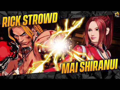 RICK STROWD vs MAI SHIRANUI ▰ Early Access 4K Matches ▰ Fatal Fury: City of the Wolves
