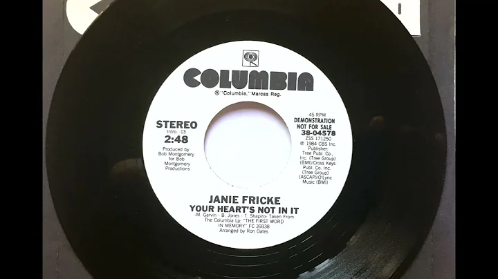 Your Heart's Not In It , Janie Fricke , 1984