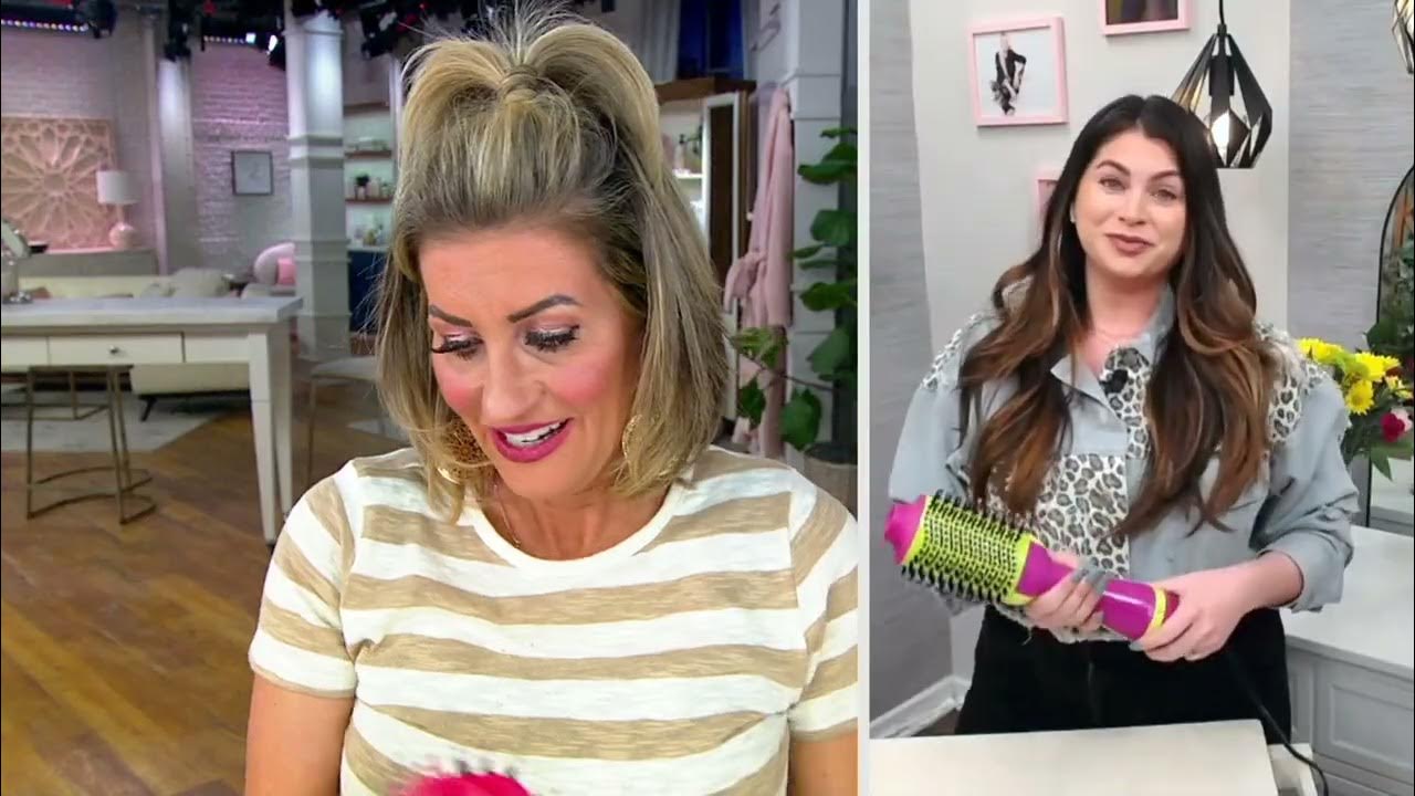 Bed Head Blow Out Freak OneStep Volumizer Hot Air Brush on QVC YouTube