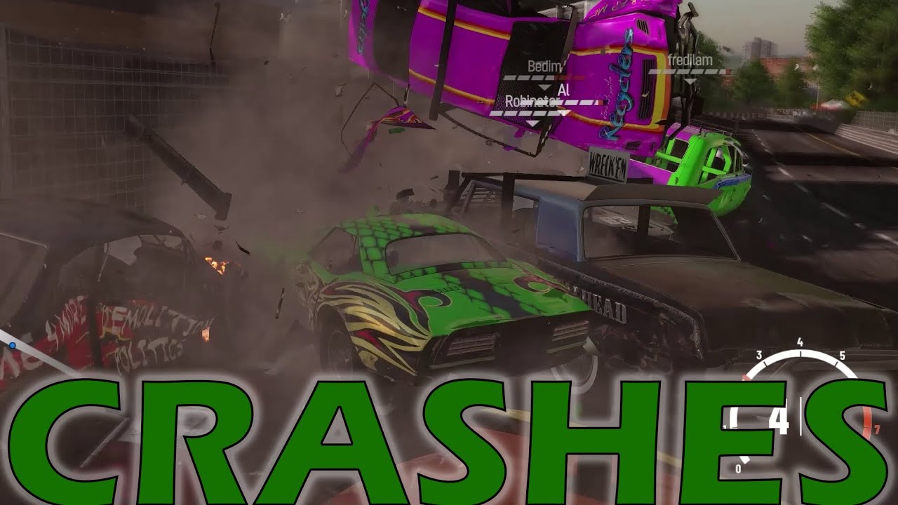 Wreckfest Compilation - Wrongwaying, Cornerbombs and all the good stuff #1