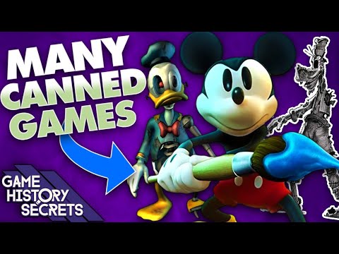 Disney's Epic Mickey Series & Its Many Cancelled Games - Game History Secrets