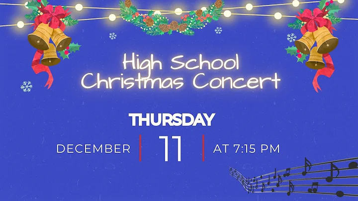Westwood Christian Christmas Concert | High School | December 11, 2025