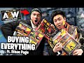 Buying EVERYTHING Mortal Kombat Challenge With AEW Superstar ETHAN PAGE!!