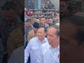 Adab Pak Prabowo Didepan Presiden Jokowi
