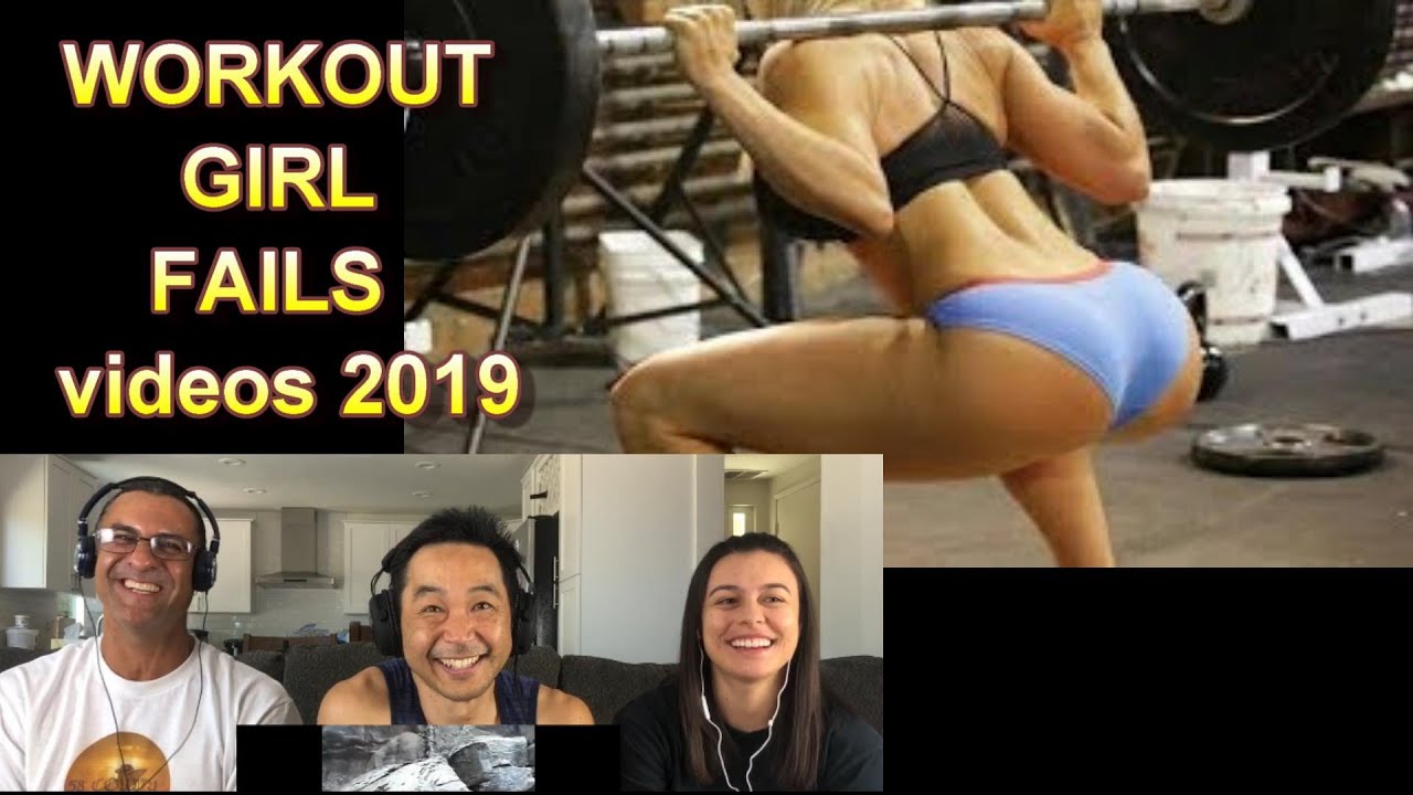 Workout Girl Fails Comp Funny Gym Fails Videos Reaction Youtube