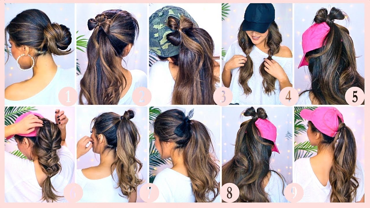 10 Lazy Hairstyles For Summer 2019 Easy Updos For Work Workouts School Girls Heatless