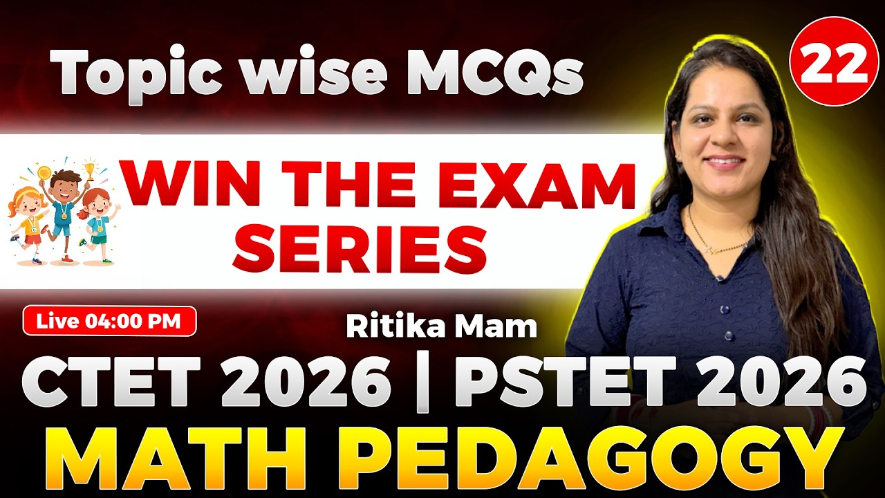 Math Pedagogy 🎯CTET 2026 | PSTET 2026 Class 22 by Ritika Mam 🔥 #pstet2026 #ctet2026