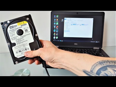 Как подключить жесткий диск HDD от ПК к ноутбуку