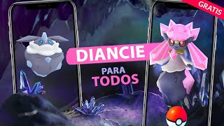 💝 ¡BOOMM! LLEGA DIANCIE GRATIS PARA TODOS A POKÉMON GO [Neludia]