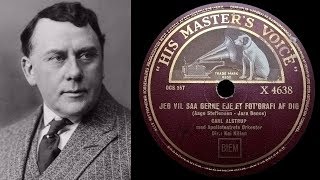 Jeg Vil Så Gerne Eje Et Fotografi Af Dig - Carl Alstrup - 1936