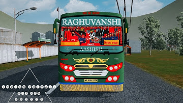 Released Tata Private Bus Mod In Bus Simulator Indonesia - Bussid Bus Mod - Bussid Car Mod - Bussid