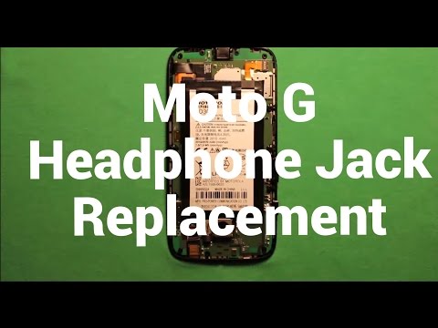 Moto G Headphone Audio Jack Replacement How To Change