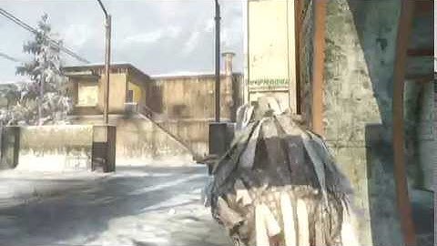 Call of Duty Black Ops Grid Across the Map Tomahawk Kill