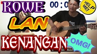 INTAN RAHMA - KOWE LAN KENANGAN cover Didik Budi Wantoro Akustik Gitar Kawulo Jowo (lyrics)